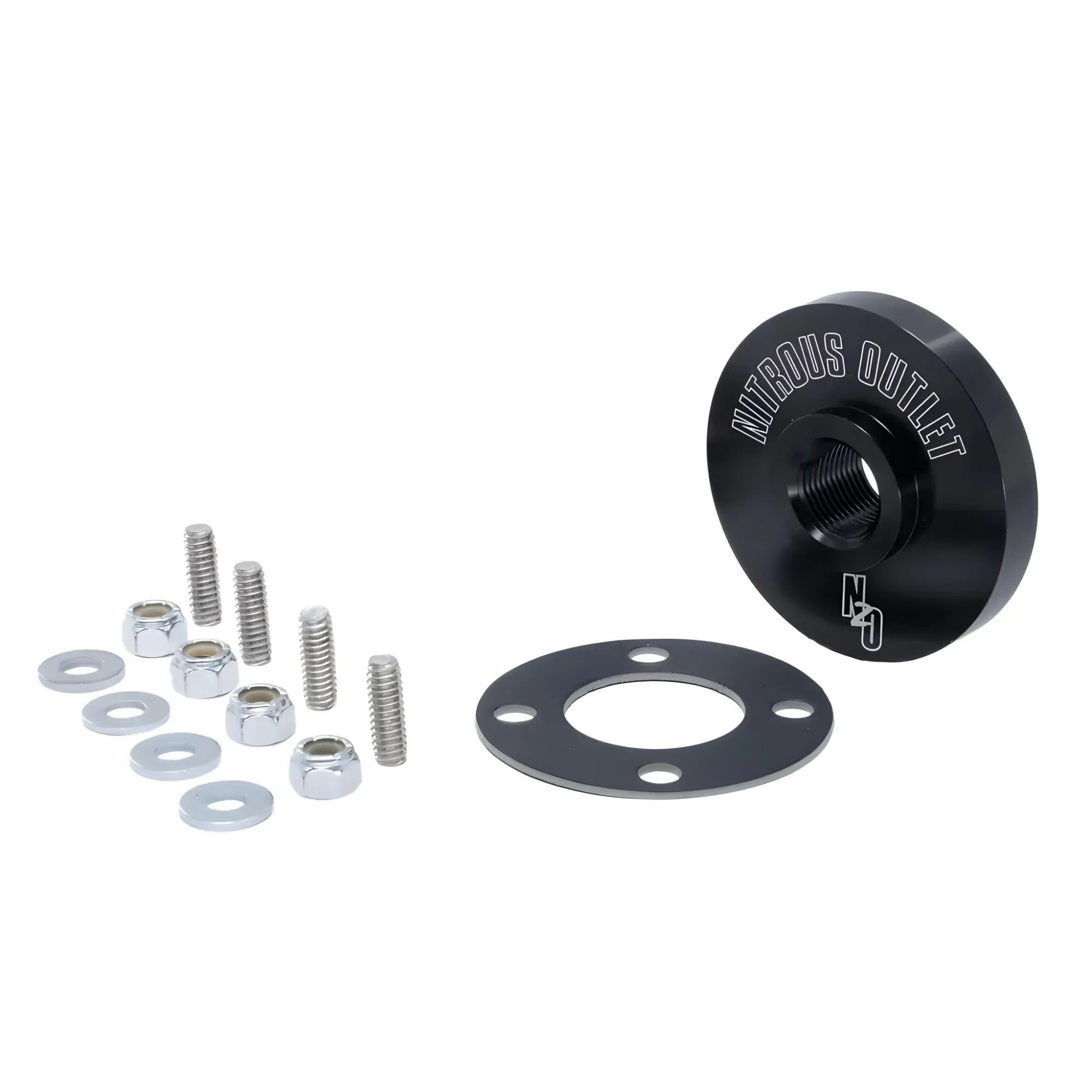 Nitrous Outlet Firewall Pass Through - 8AN ORB Female Ports, 00-34044