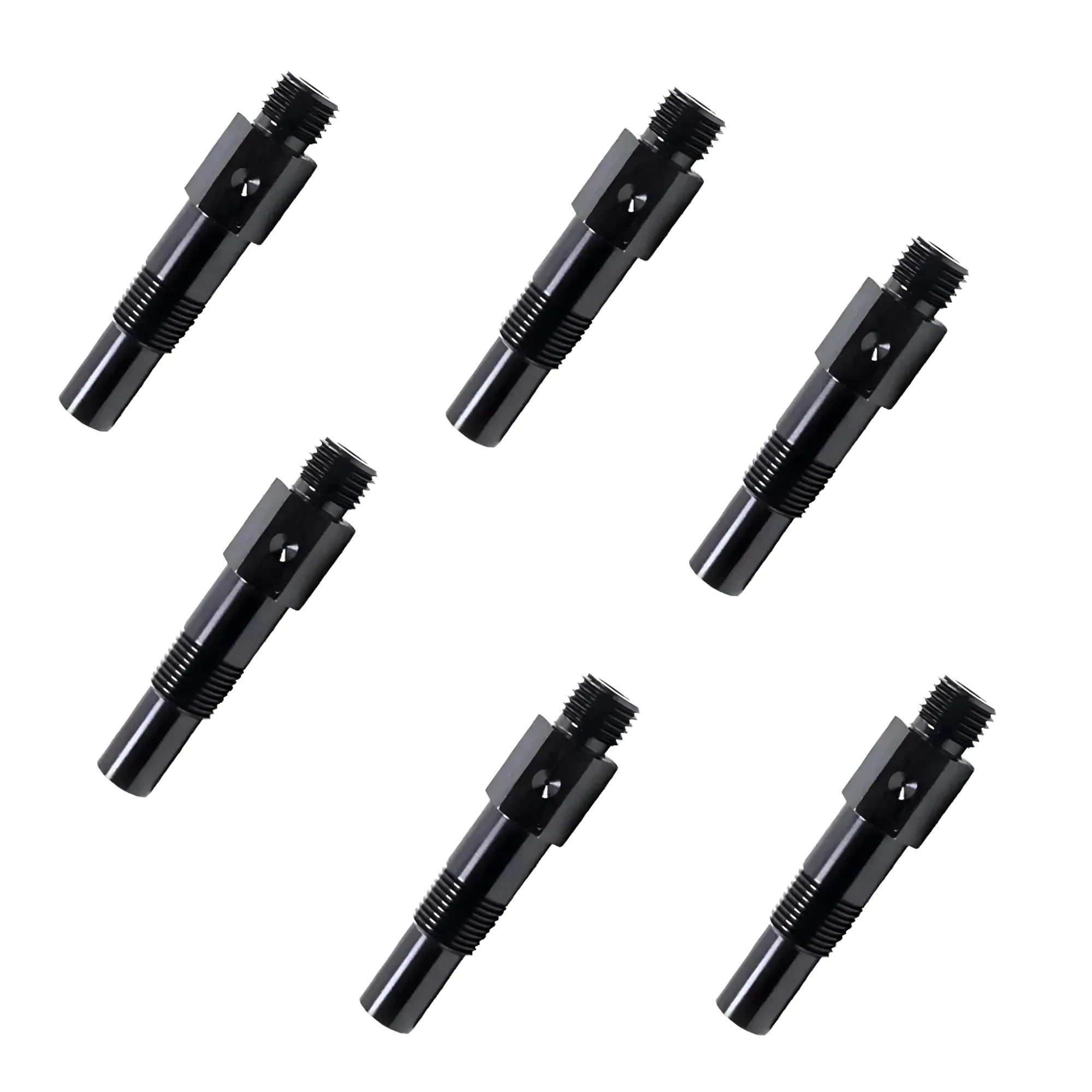 1/8 Inch NPT Dry Nitrous Nozzle 6 Pack Straight Discharge Aluminum Nitrous Outle