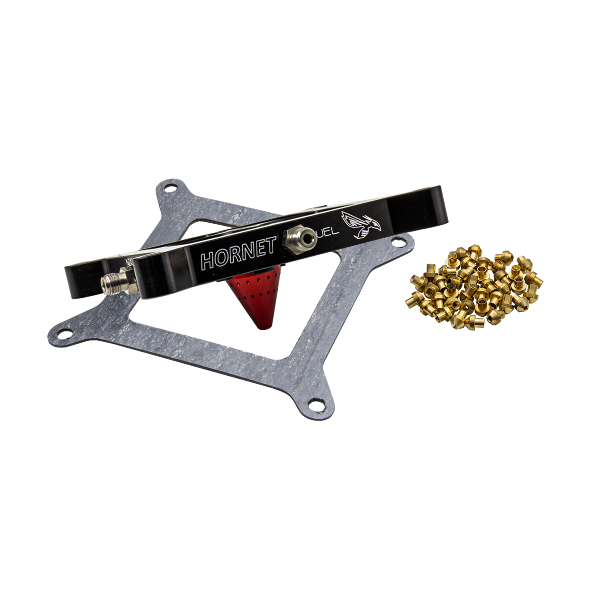 4150 Hornet 2 Plate Conversion Dual Entry/Dual Stage Gas/E85 5-55 PSI Single Sta