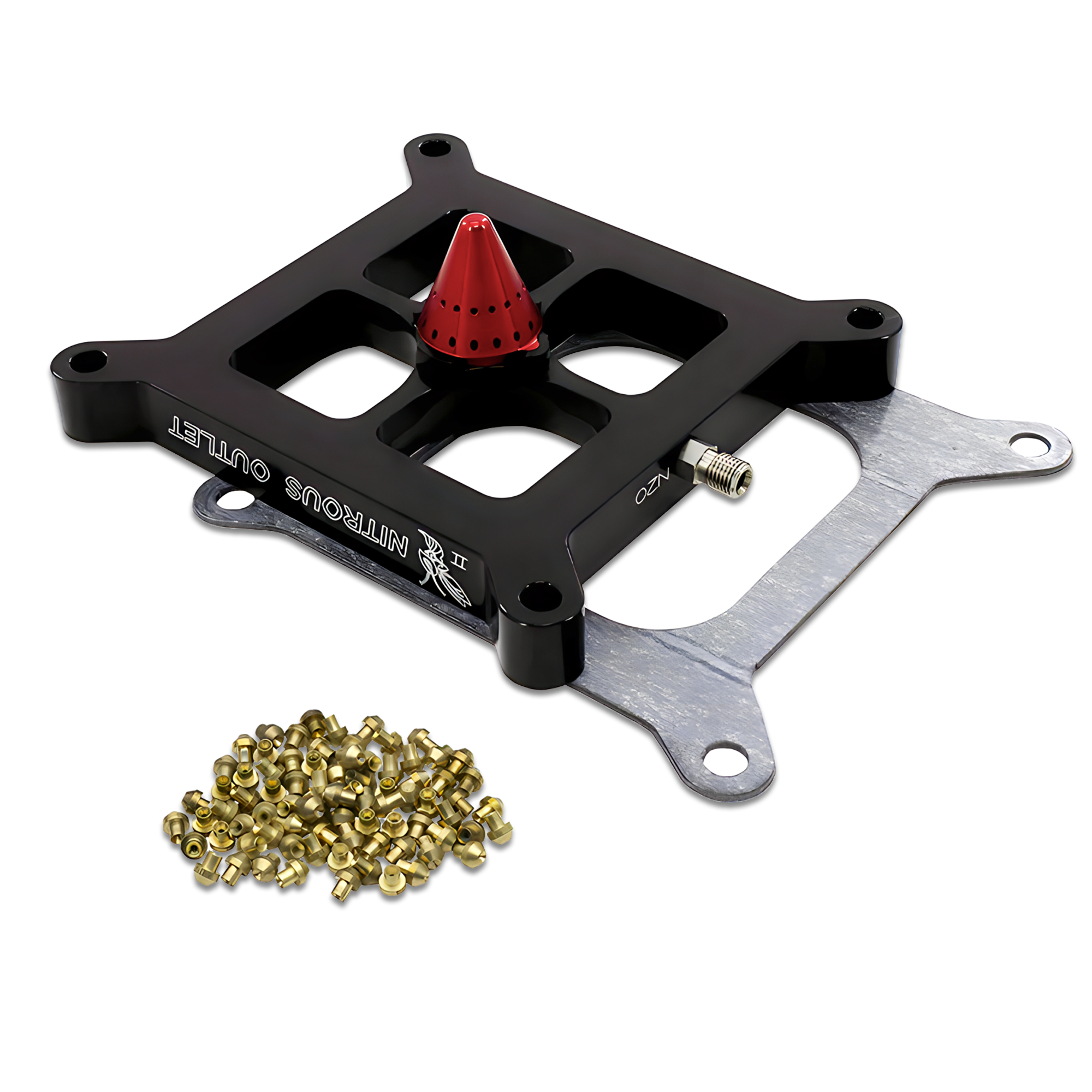 Nitrous Outlet 4150 Stinger 2 Dry Plate Conversion (50-600 HP), 00-44508