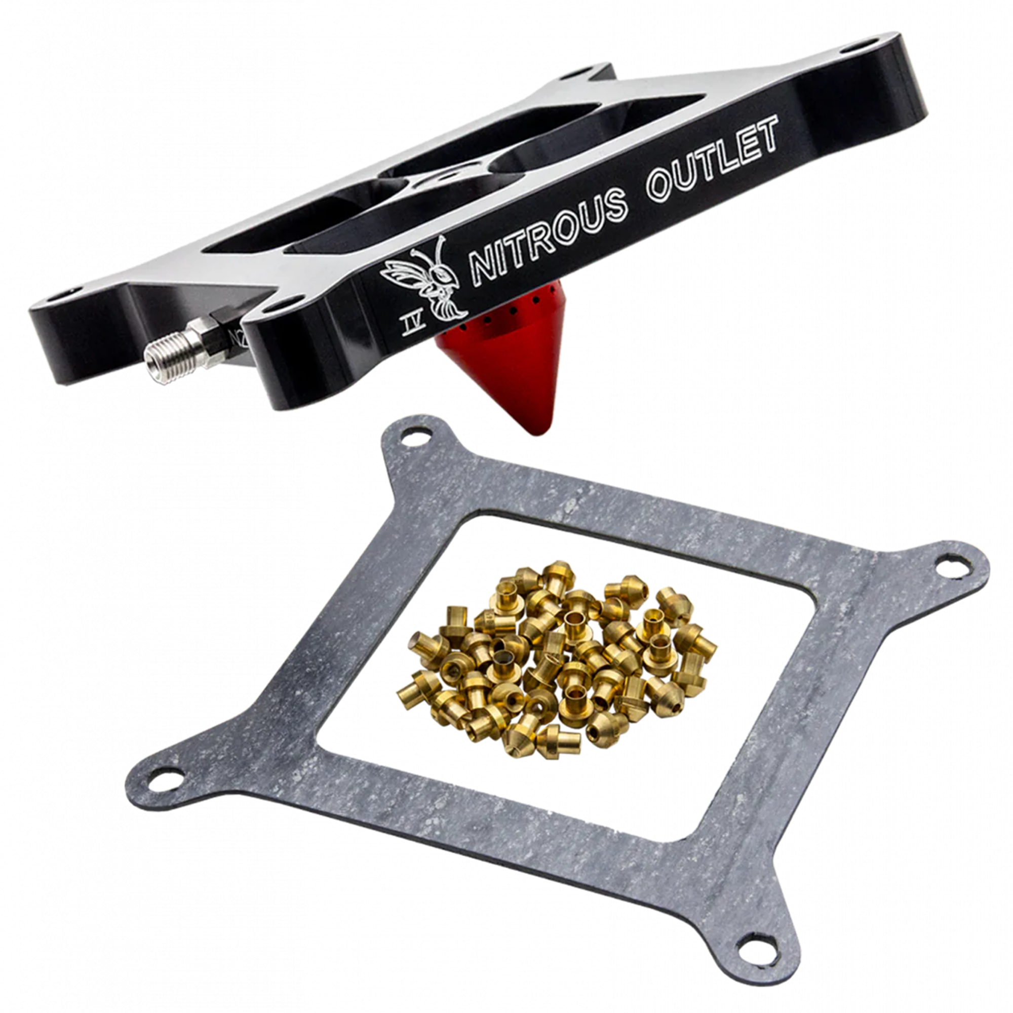 4150 Stinger 4 Dry Plate Conversion 50-600 HP Nitrous Outlet