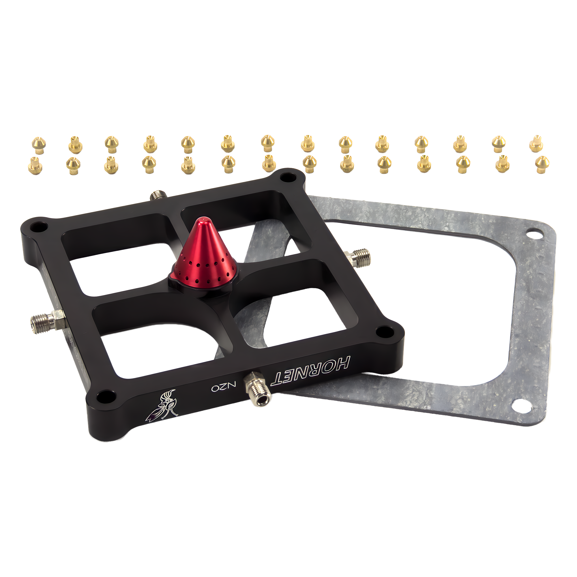 4500 Hornet 2 Plate Conversion Dual Entry/Dual Stage Gas/E85 5-55 PSI Single Sta