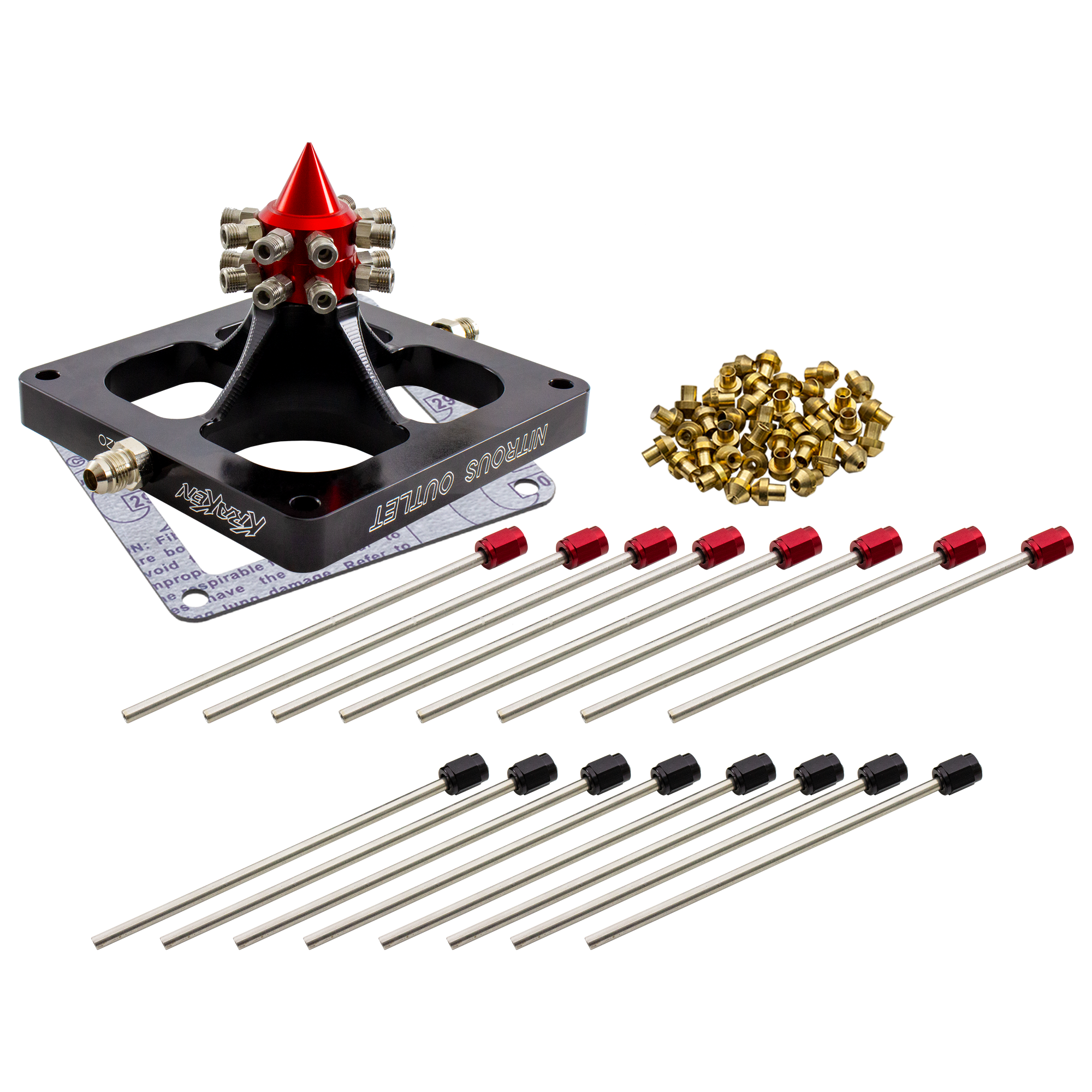 4500 Kraken Plate Conversion Alcohol 5-7-10 PSI 100-800 HP Nitrous Outlet