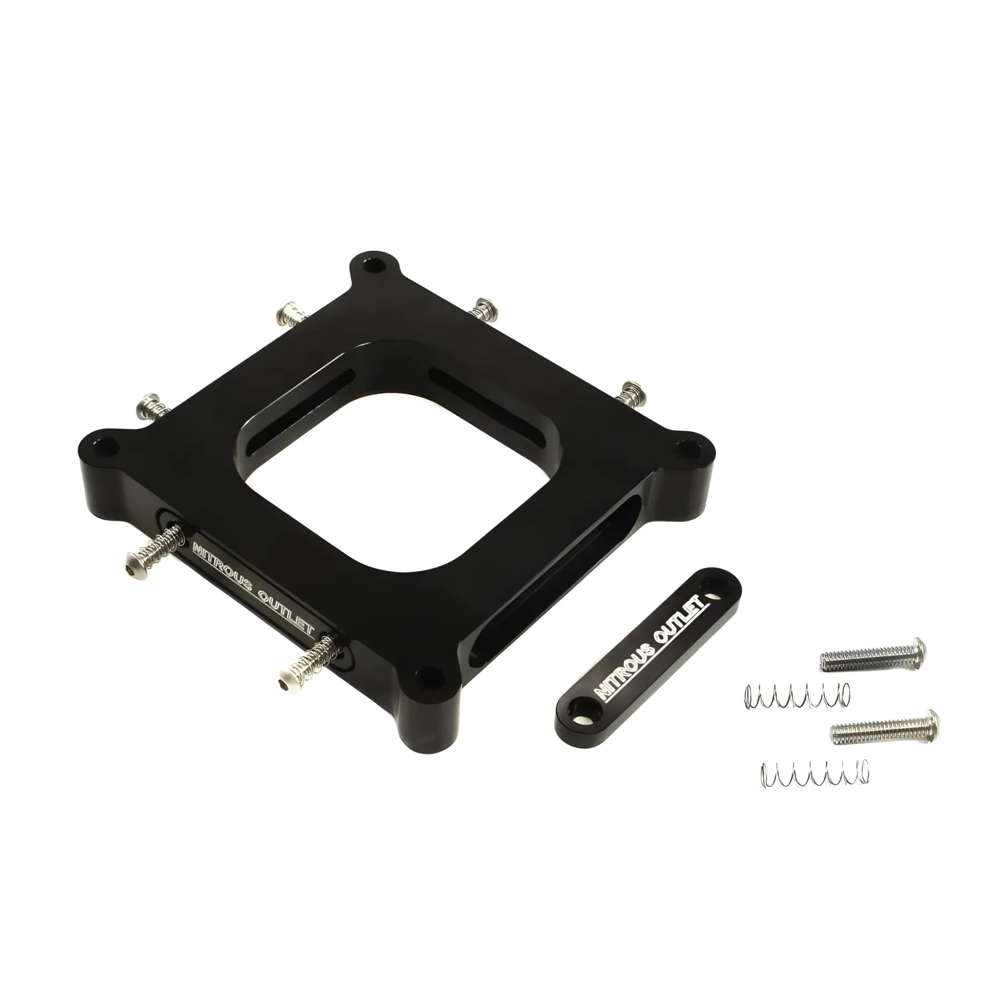 4150 Billet Pressure Relief Plate Nitrous Outlet