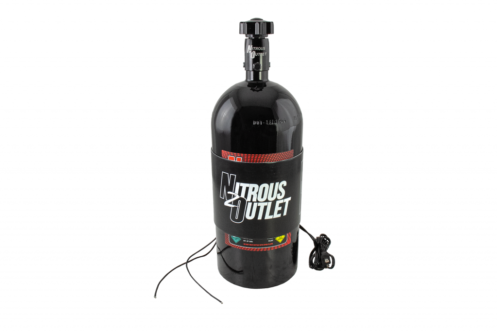 4AN Dual Voltage Wrap Around Bottle Heater 110 Volt/12 Volt Nitrous Outlet