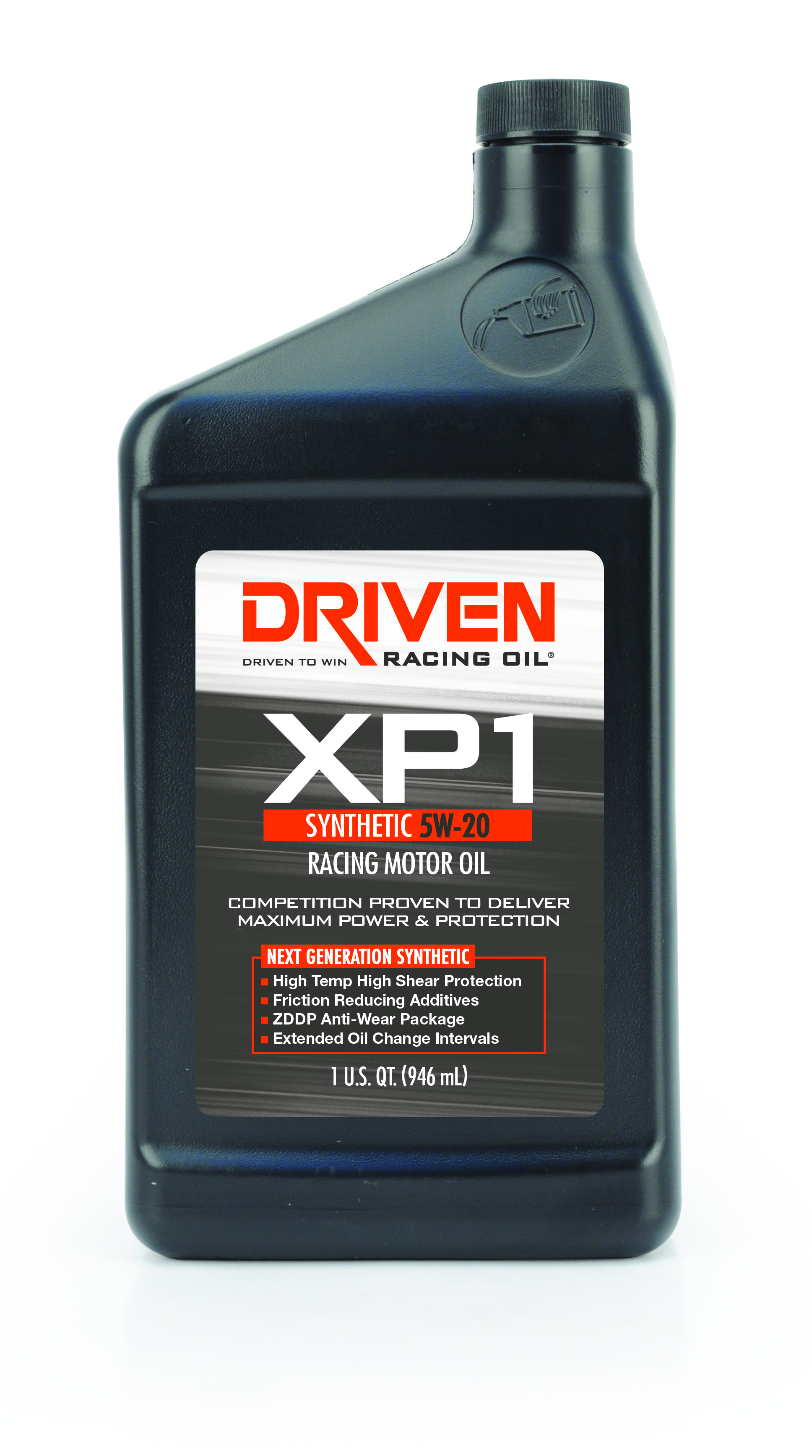 Driven Oil XP1 5W-20 Synthetic Racing Oil - 1 Quart Bottle JGP00006