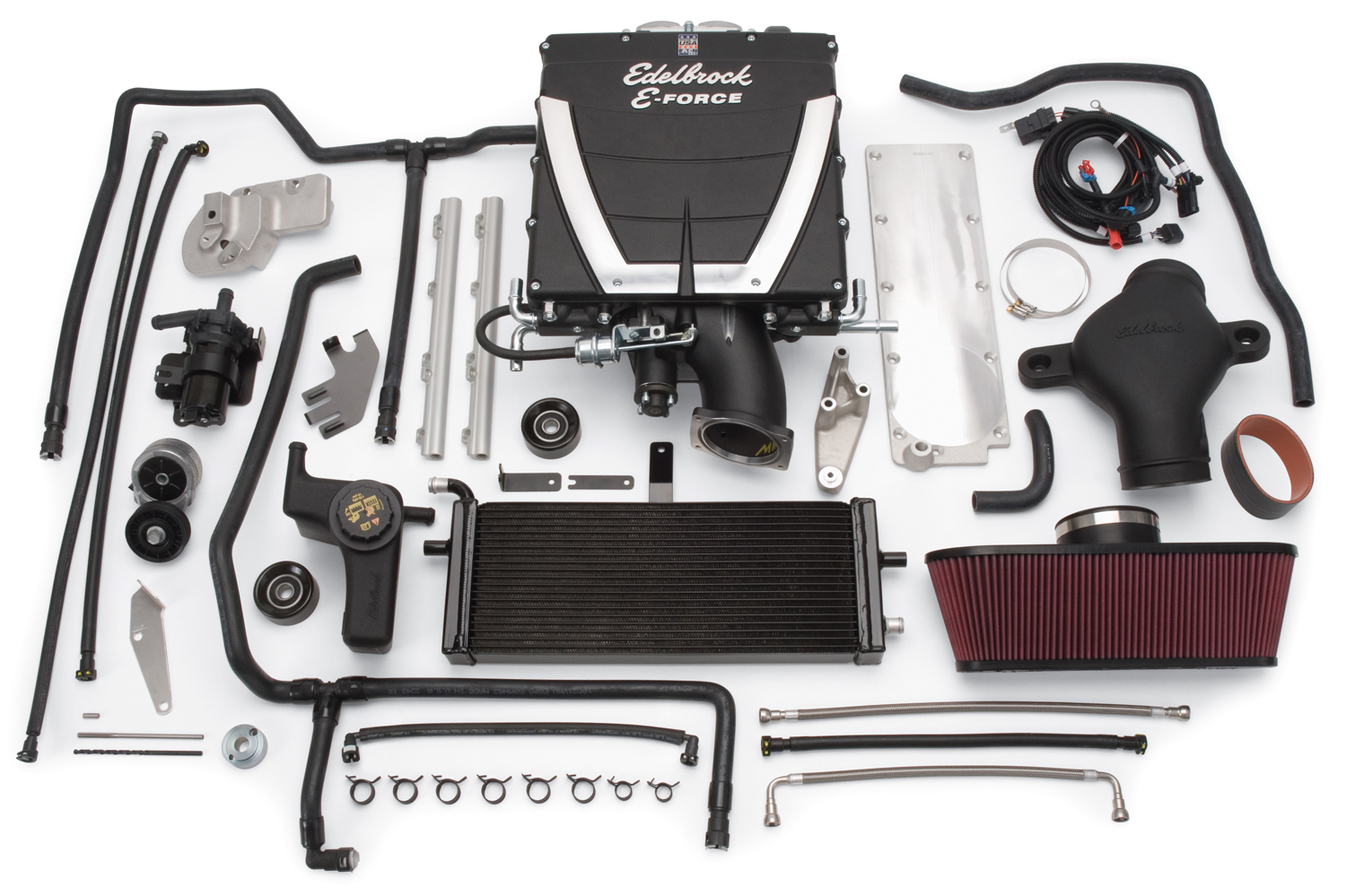 Edelbrock Supercharger, Stage 3-Profesional Tuner Kit, 2008-2013, GM, Corvette, LS3, With Tuner, Part# 1592
