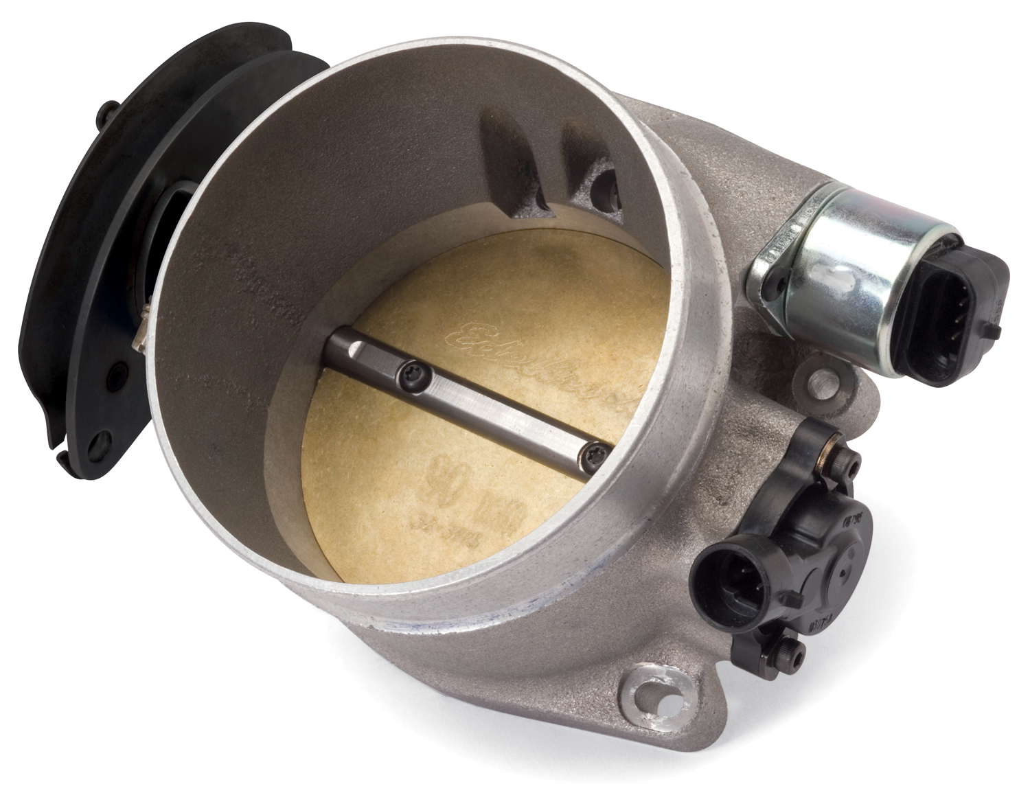 Edelbrock Throttle body, Victor Series 90mm for competition EFI, as-cast fi...