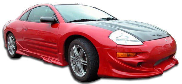 2000-2005 Mitsubishi Eclipse Duraflex Xplosion Side Skirts Rocker Panels - 2 Pie