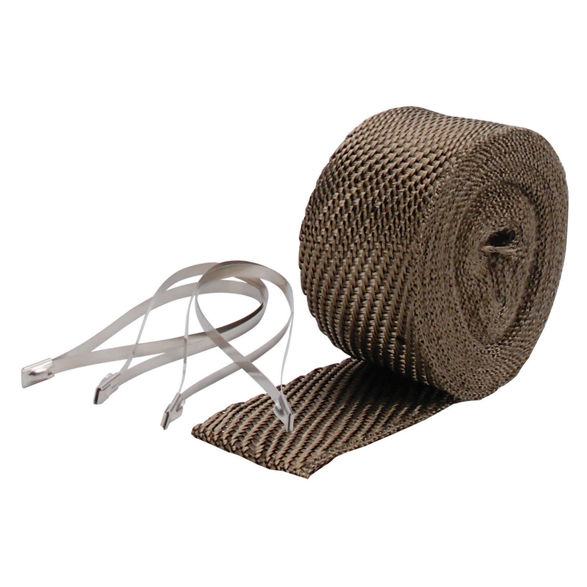 Design Engineering Titanium™ Exhaust Header Wrap, Pipe Wrap & Locking Tie Kit