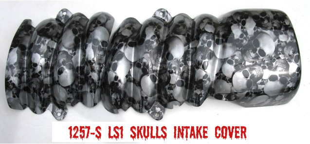 C5 Corvette LS1 or LS6 SKULLS Intake Cover