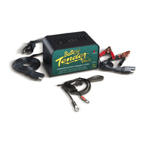 Battery Tender Plus (12V-1.25A) Ring Terminal and Alligator Clip Harness -201
