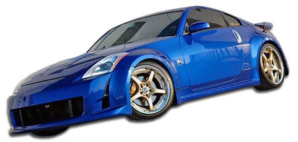 2003-2008 Nissan 350Z Z33 Duraflex AM-S Side Skirts Rocker Panels - 2 Piece 2003-2008 Nissan 350Z Z33 Duraflex AM-S Side Skirts Rocker Panels - 2 Piece