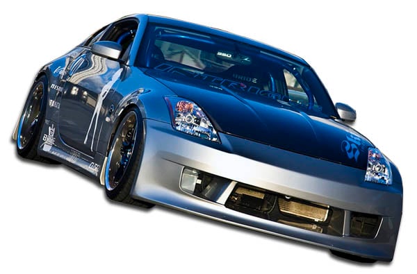 2003-2008 Nissan 350Z Z33 Duraflex V-Speed Body Kit - 4 Piece - Includes V-peed