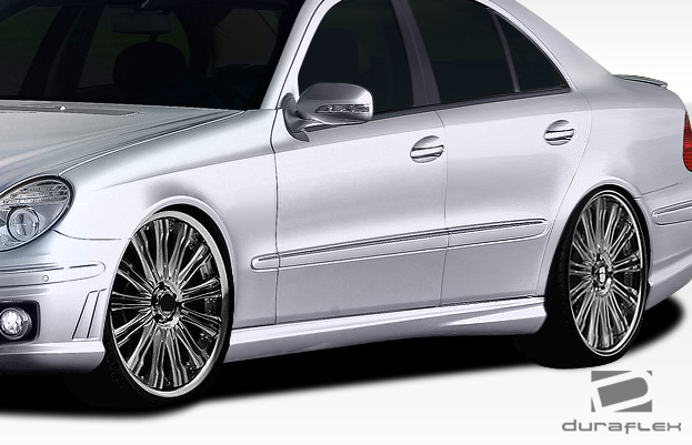 2003-2009 Mercedes E Class W211 Duraflex E63 Look Side Skirts Rocker Panels - 2