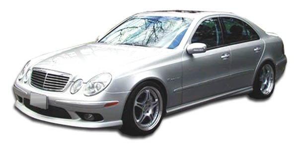 2003-2009 Mercedes E Class W211 Duraflex AMG Look Side Skirts Rocker Panels - 2