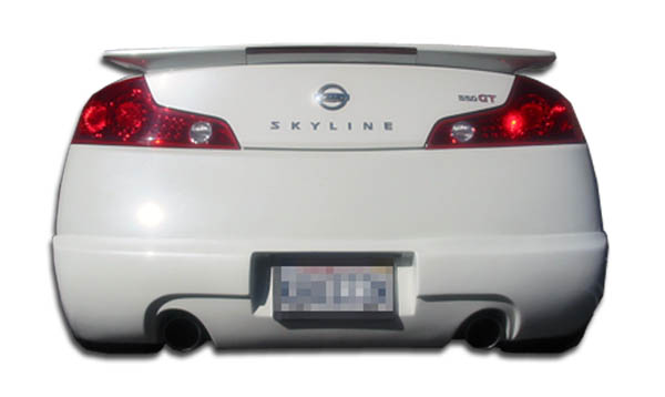 2003-2007 Infiniti G Coupe G35 Duraflex I-Spec Rear Lip Under Spoiler Air Dam -