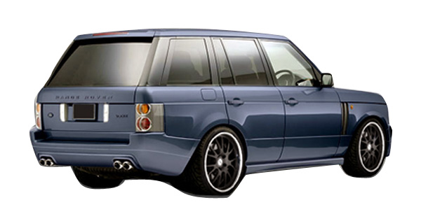 2003-2012 Land Rover Range Rover Duraflex Platinum Side Skirts Rocker Panels (no