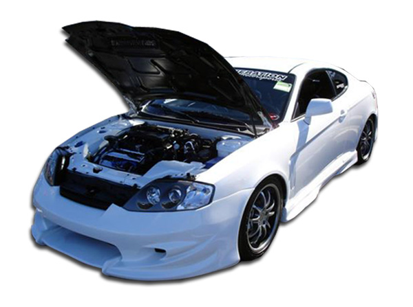 2003-2006 Hyundia Tiburon Duraflex Vader Body Kit - 4 Piece - Includes Vader Fro