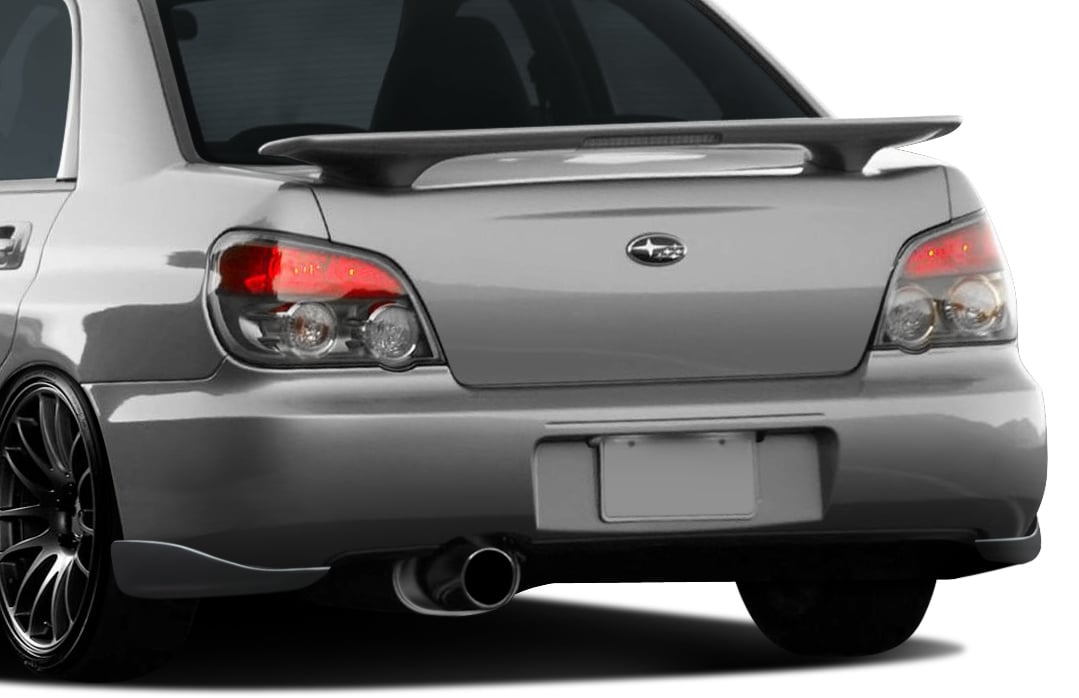 2004-2007 Subaru Impreza WRX STI 4DR Duraflex C-Speed 2 Rear Add Ons Spat Bumper
