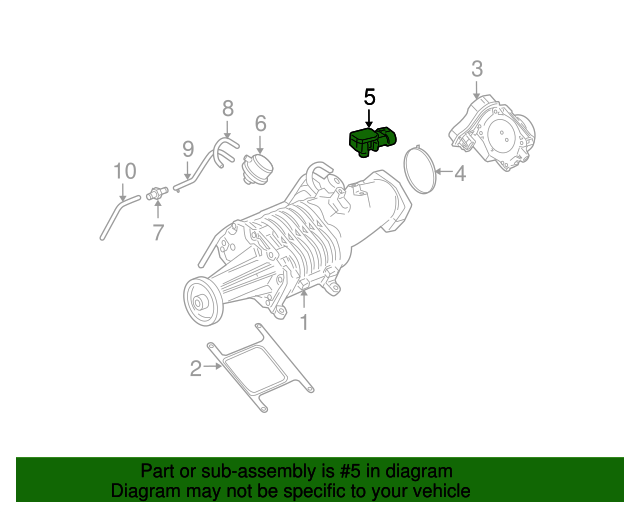 Boost Solenoid GM OEM Part 12615136, Corvette and others