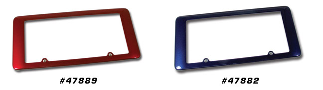 2005-2013 C6 Corvette Rear License Plate Holders