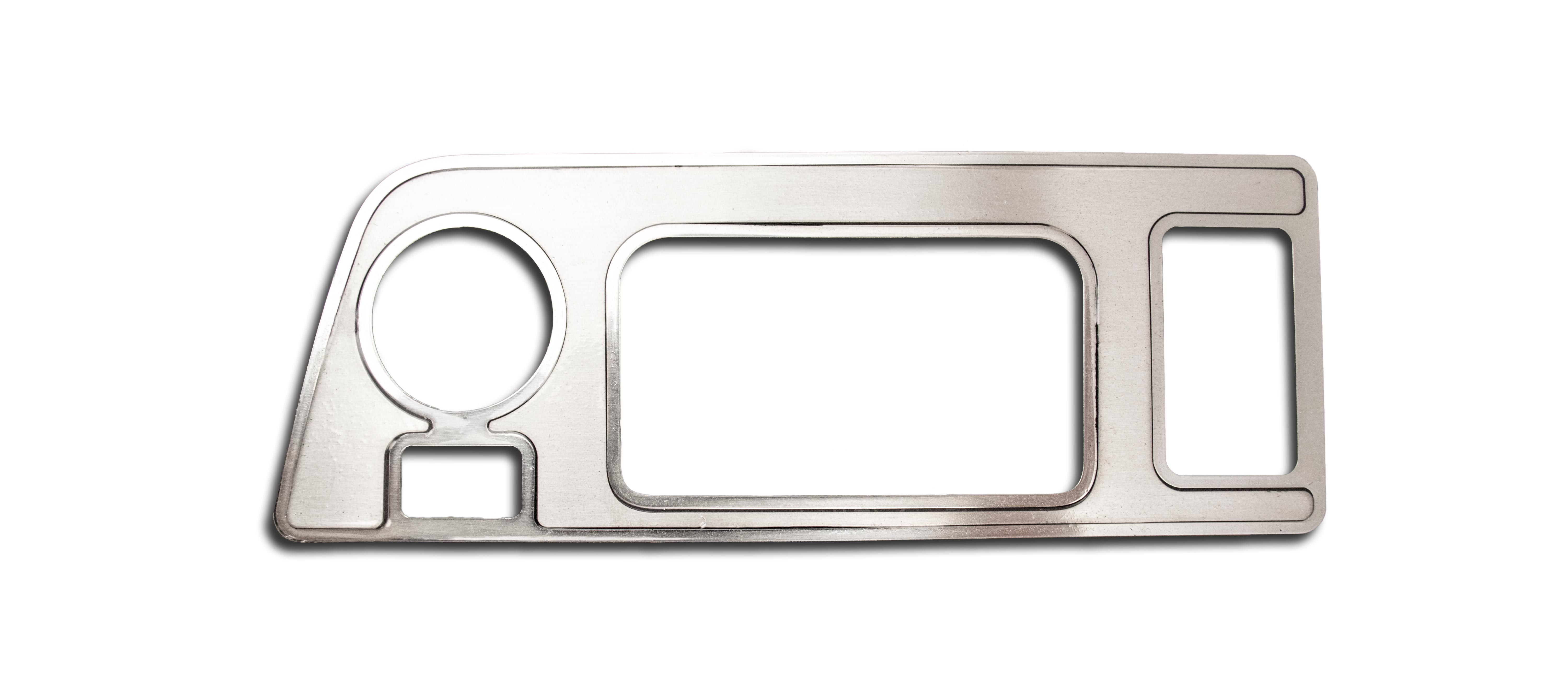 2014-2019 Chevrolet C7 Convertible Only, Mirror Control/Hud Info Trim Plate, American Car Craft Mirror Control/Hud Info Trim Pla