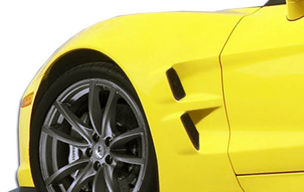 C6 Corvette ZR Edition ZR1 Style Duraflex Composite Front Fenders, PAIR