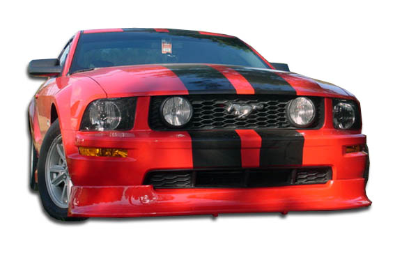 2005-2009 Ford Mustang V6 Duraflex Racer Front Lip Under Spoiler Air Dam - 1 Pie