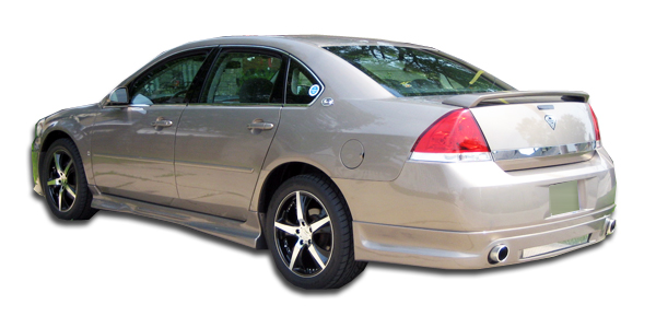 2006-2013 Chevrolet Impala Duraflex Racer Rear Lip Under Spoiler Air Dam - 1 Pie