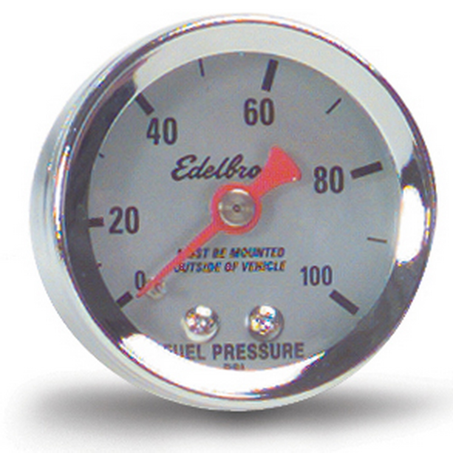 Edelbrock Fuel Pressure Gauge 1 1/2in. (0-100 Psi), Part# 73825