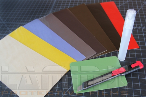 Lamin-X Protective and Tinting Film Sheets in Bulk Sizes Corvette