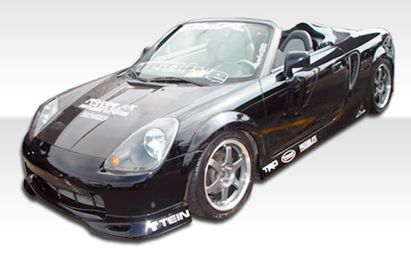 2000-2005 Toyota MRS MR2 Spyder Duraflex TD3000 Side Skirts Rocker Panels - 2 Pi