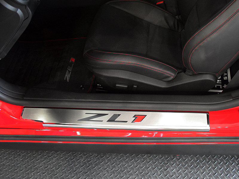 2012-2013 Camaro ZL1 Doorsills Executive ZL1 Style 2pc, ; Fits all 2012-2015 Coupe and Convertible