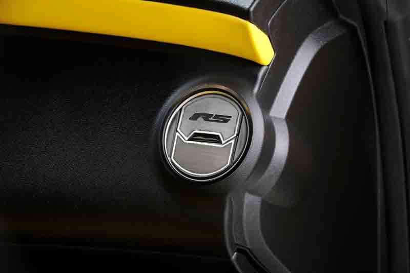 2010-2015 Camaro A/C Vent Duct Covers Deluxe "RS" Round Outer 8pc Solid Yellow, ; Fits all 10-15 Coupe/Convertible Camaros