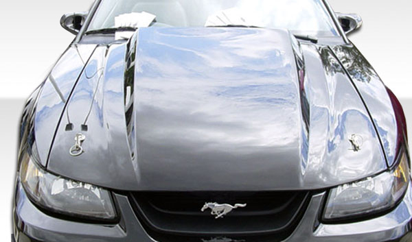 1999-2004 Ford Mustang Duraflex Cowl Hood - 1 Piece