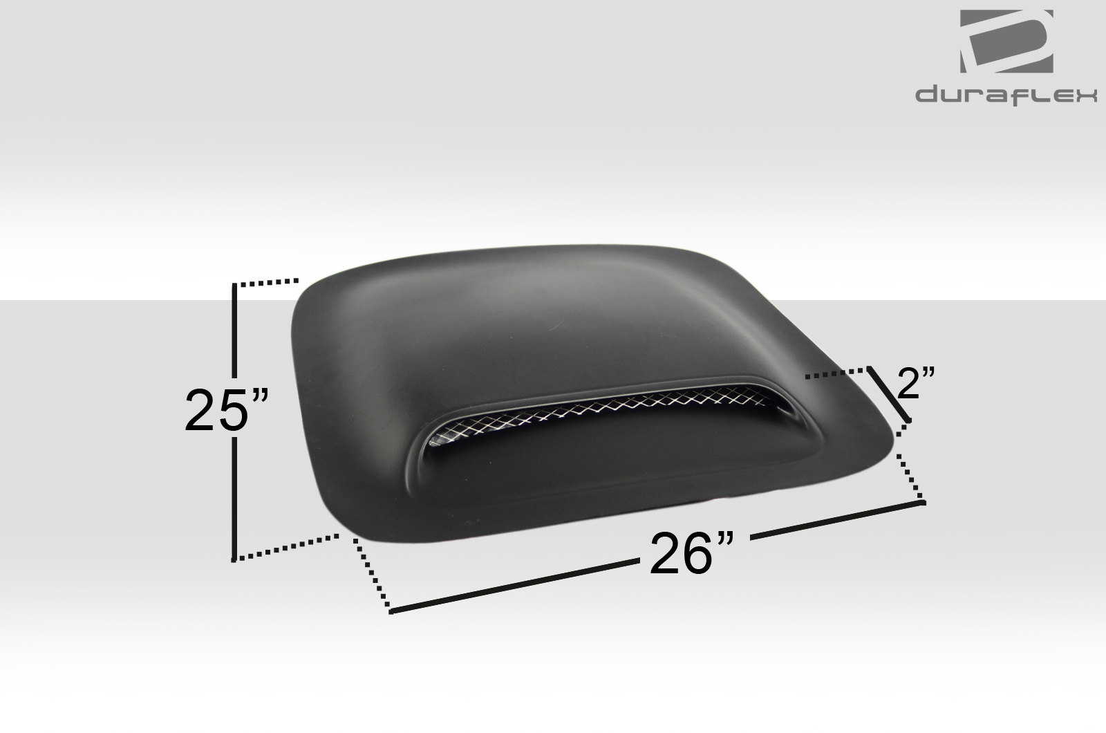 Universal Duraflex Hood / Roof Scoop Type 2 1 Piece