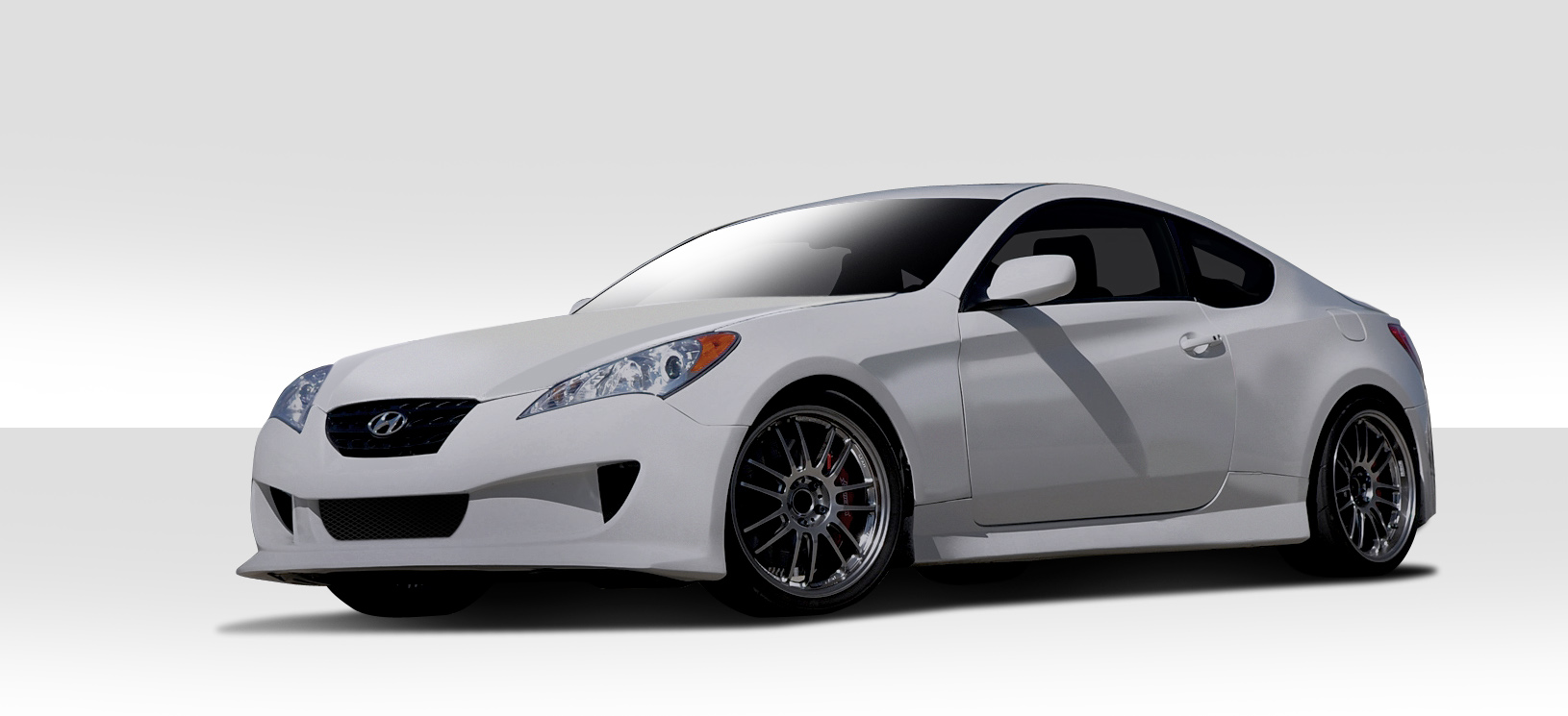 2010-2012 Hyundai Genesis Coupe 2DR Duraflex Circuit Body Kit - 4 Piece - Includ