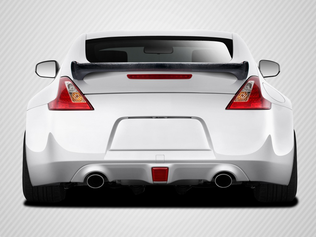 2009-2020 Nissan 370Z Z34 Coupe Carbon Creations N-1 Wing Trunk Lid Spoiler - 1