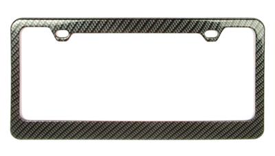 C8 Corvette License Plate Frame / Bezel - Carbon Fiber Look