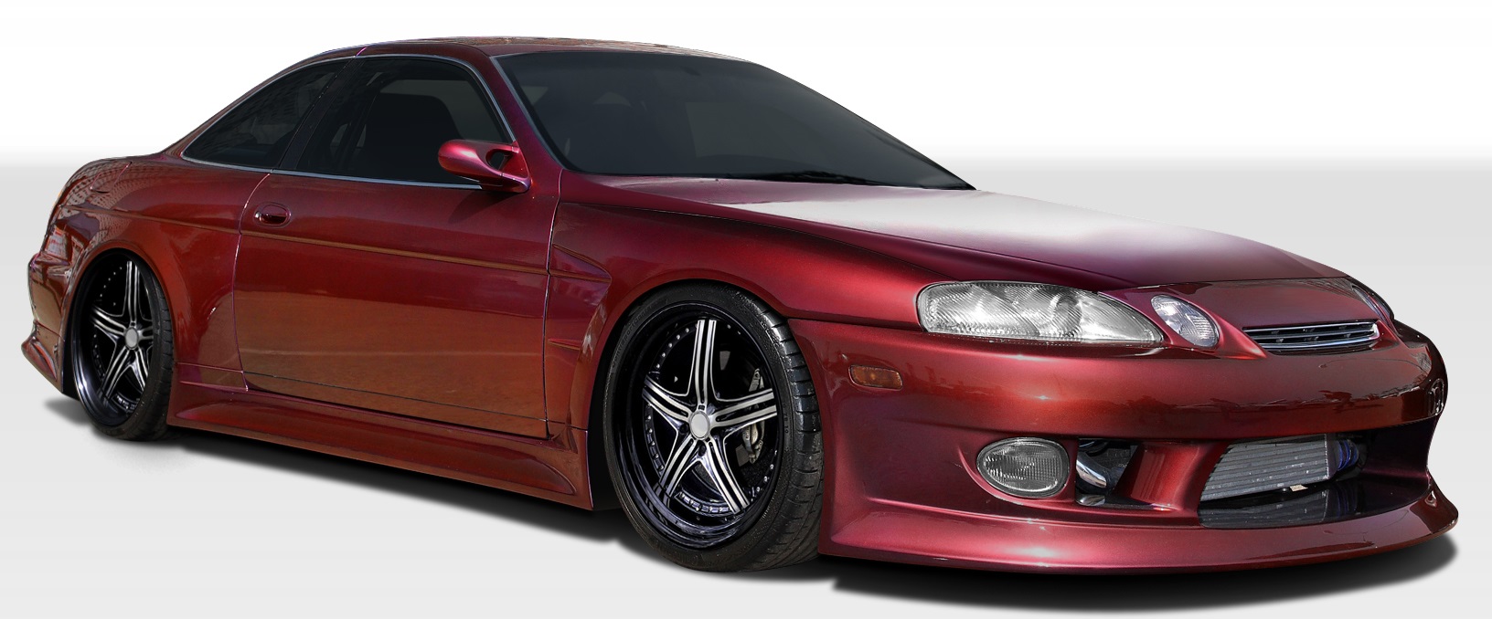 1992-2000 Lexus SC Series SC300 SC400 Duraflex V-Speed Wide Body Kit - 8 Piece -