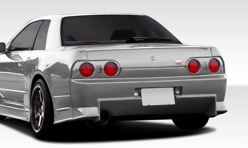 1989-1994 Nissan Skyline 2DR R32 Duraflex R324 Conversion Rear Bumper Cover - 1