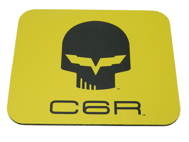 Jake Mascot / Corvette Racing C6R Yellow Mouse Pad