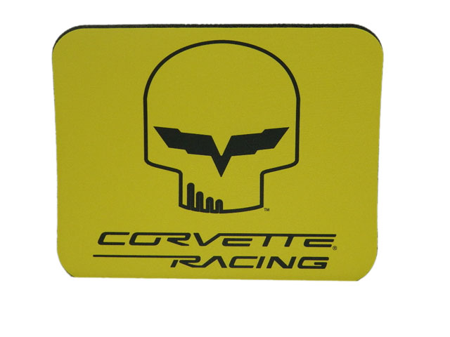 Jake Mascot / Corvette Racing Yellow Mouse Pad
