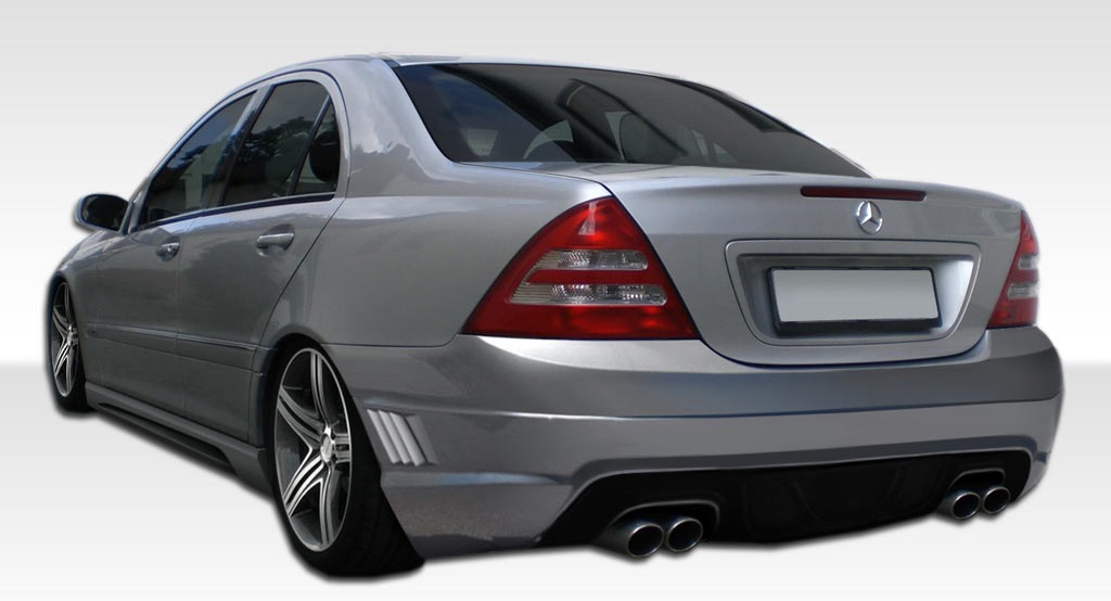 2001-2007 Mercedes C Class W203 4DR Sedan Duraflex W-1 Rear Bumper Cover - 1 Pie