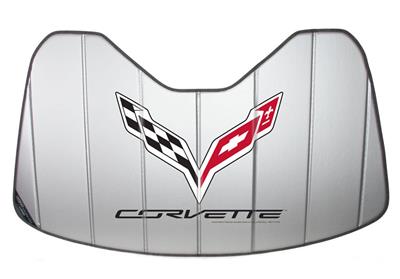 C7 Corvette 14-19 Insulated Windshield Sunshade With C7 Logo
