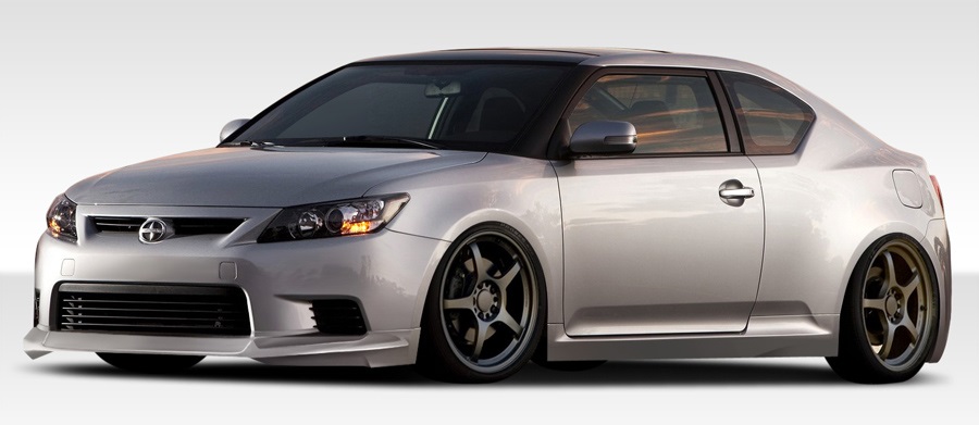 2011-2013 Scion tC Duraflex X-5 Body Kit - 5 Piece - Includes X-5 Front Lip Unde