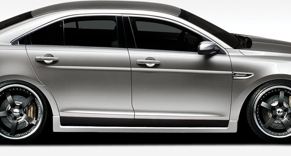 2010-2019 Ford Taurus Duraflex Racer Side Skirts Rocker Panels - 2 Piece