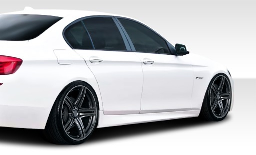 2011-2016 BMW 5 Series F10 4DR Duraflex M-Tech Side Skirts Rocker Panels - 2 Pie