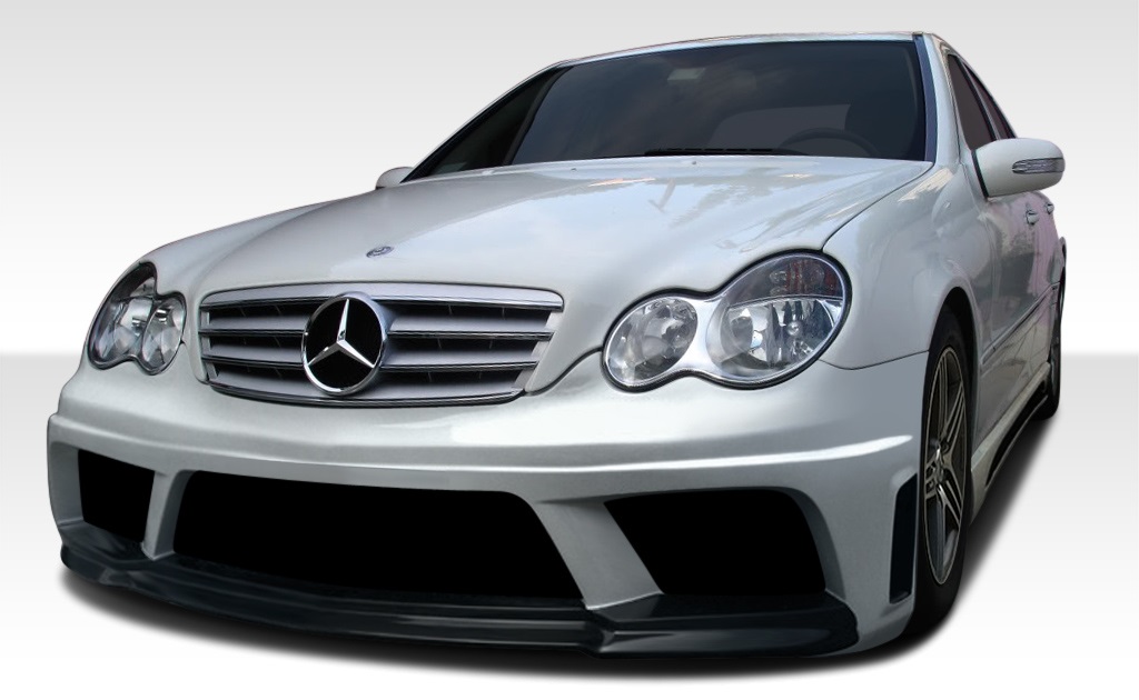 2001-2007 Mercedes C Class W203 Duraflex AMG V2 Look Body Kit - 4 Piece - Includ 2001-2007 Mercedes C Class W203 Duraflex AMG V2 Look Body Kit - 4 Piece - Includ